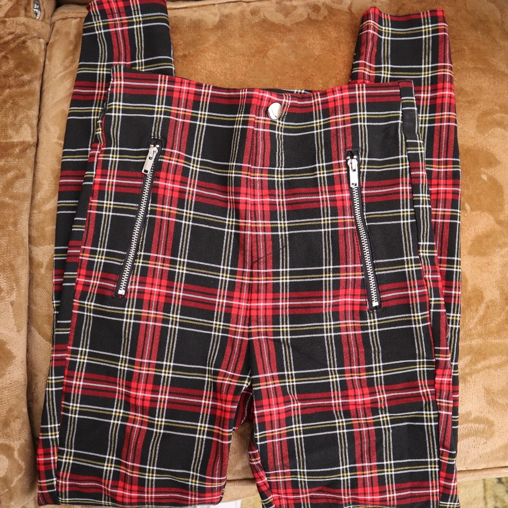 Zara Plaid Pants